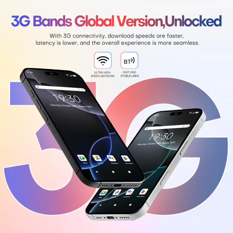 A88 / i16 Pro Max, 2GB+16GB, 6.6 inch Android 8.1 MTK6580A Quad Core, OTG, Network: 3G, Dual SIM, Plug:UK Plug(Titanium Grey) - free shipping - PMc TechLife - Order now!