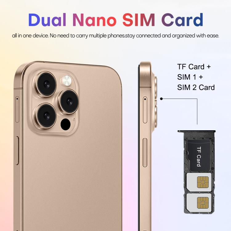 A88 / i16 Pro Max, 2GB+16GB, 6.6 inch Android 8.1 MTK6580A Quad Core, OTG, Network: 3G, Dual SIM, Plug:UK Plug(Titanium Grey) - free shipping - PMc TechLife - Order now!
