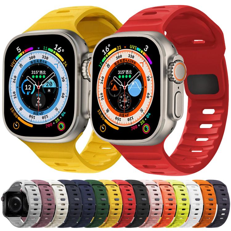 For Apple Watch 42mm / 41mm / 40mm / 38mm Kalebol Sport Silicone Strap(Starlight) - Watch Bands by Kalebol | Online Shopping South Africa | PMC TechLife | Buy Now Pay Later Mobicred