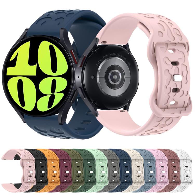 18mm Kalebol Leopard Print Butterfly Buckle Silicone Watch Band(Starlight) - free shipping - PMc TechLife - Order now!