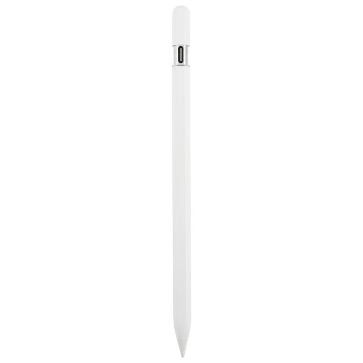 For iPad Series Type-C Magnetic Draw Out Stylus(White) - Stylus Pen by PMc TechLife | Online Shopping South Africa | PMc TechLife | Buy Now Pay Later Mobicred