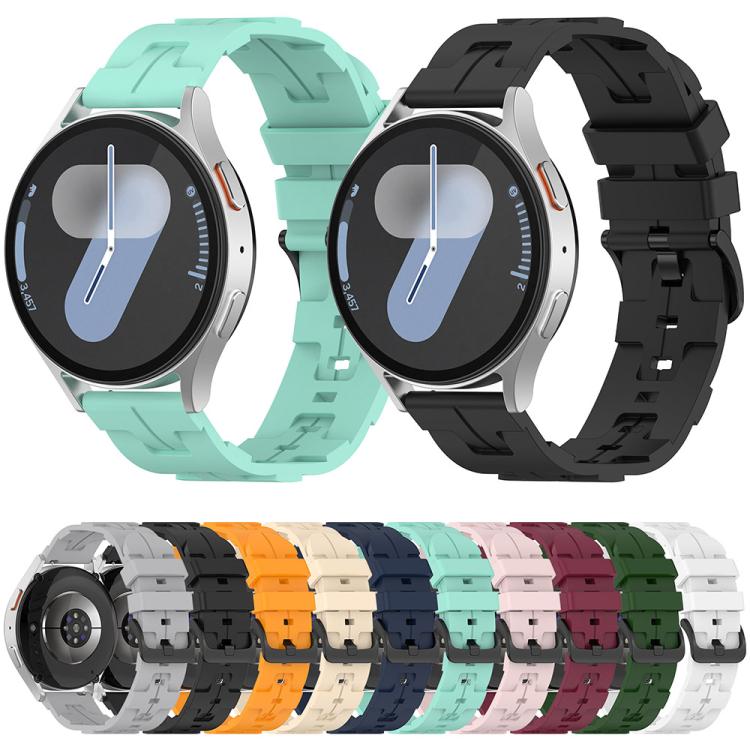20mm Kalebol Solid Color Black Buckle Round Tail Silicone Watch Band(Wine Red) - free shipping - PMc TechLife - Order now!