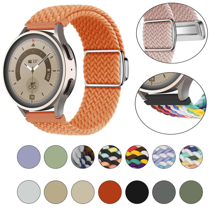 20mm Kalebol Nylon Braided Loop Magnetic Buckle Watch Band(Starlight) - free shipping - PMc TechLife - Order now!