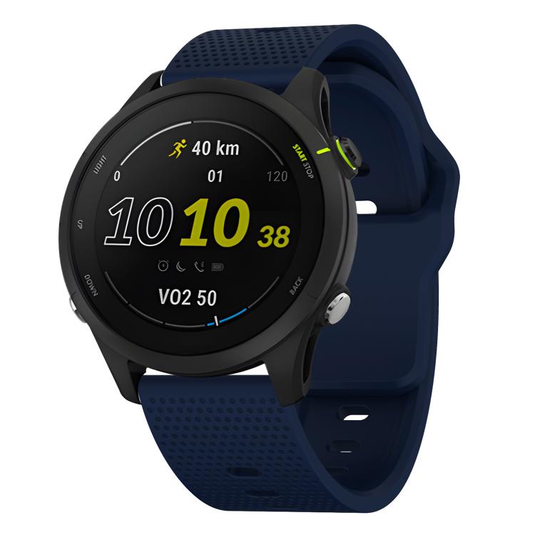 20mm Kalebol Dot Studded Buckle Silicone Watch Band(Dark Blue) - free shipping - PMc TechLife - Order now!
