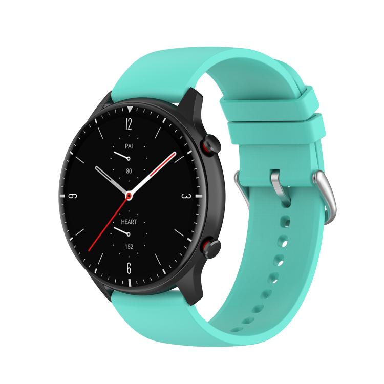 22mm Kalebol Round Tail Silicone Watch Band(Lake Blue) - free shipping - PMc TechLife - Order now!