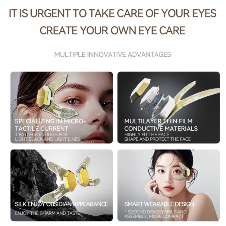 XPRE425 3.7V 80mAh EMS Eye Beauty Instrument(Gold) - free shipping - PMC TechLife - Order now!