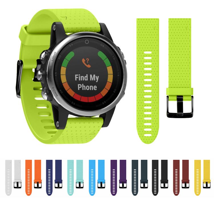 For Garmin QuickFit 20mm Kalebol Dot Texture Silicone Watch Band(Orange) - free shipping - PMc TechLife - Order now!