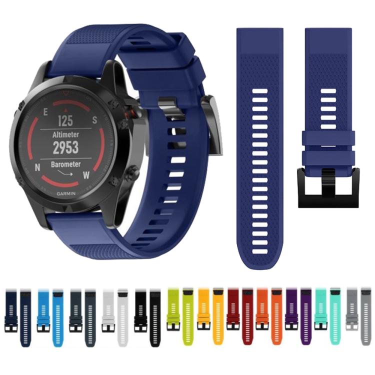 For Garmin QuickFit 22mm Kalebol Triangle Texture Silicone Watch Band(Grey) - free shipping - PMc TechLife - Order now!