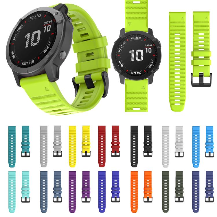 For Garmin QuickFit 26mm Kalebol Concave Texture Silicone Watch Band(Sky Blue) - free shipping - PMc TechLife - Order now!