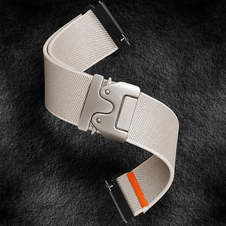 20mm Parachute Buckle Elastic Nylon Watch Band(Smoky Purple) - free shipping - PMc TechLife - Order now!