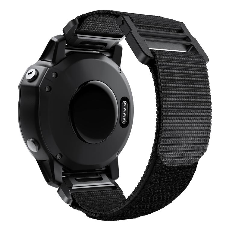 For Garmin QuickFit 26mm Kalebol Loop Nylon Buckle Watch Band(Black) - free shipping - PMc TechLife - Order now!