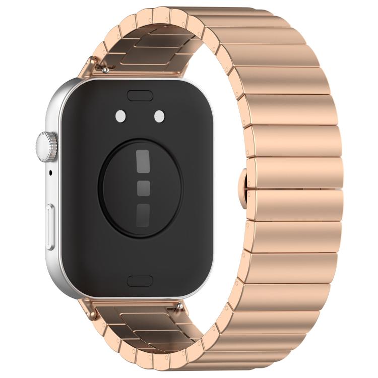 For Huawei Watch Fit3 Kalebol Solid Stainless Steel Strap(Rose Gold) - free shipping - PMC TechLife - Order now!