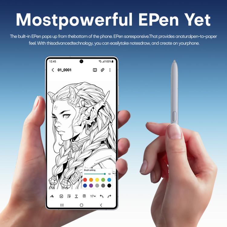 F102 / S25 Ultra, 4GB+64GB, 6.75 inch Android 11 MTK6762 Octa Core, Network: 4G, Dual SIM, Support Wireless Charging, Plug:EU Plug(Titanium Grey) - free shipping - PMc TechLife - Order now!
