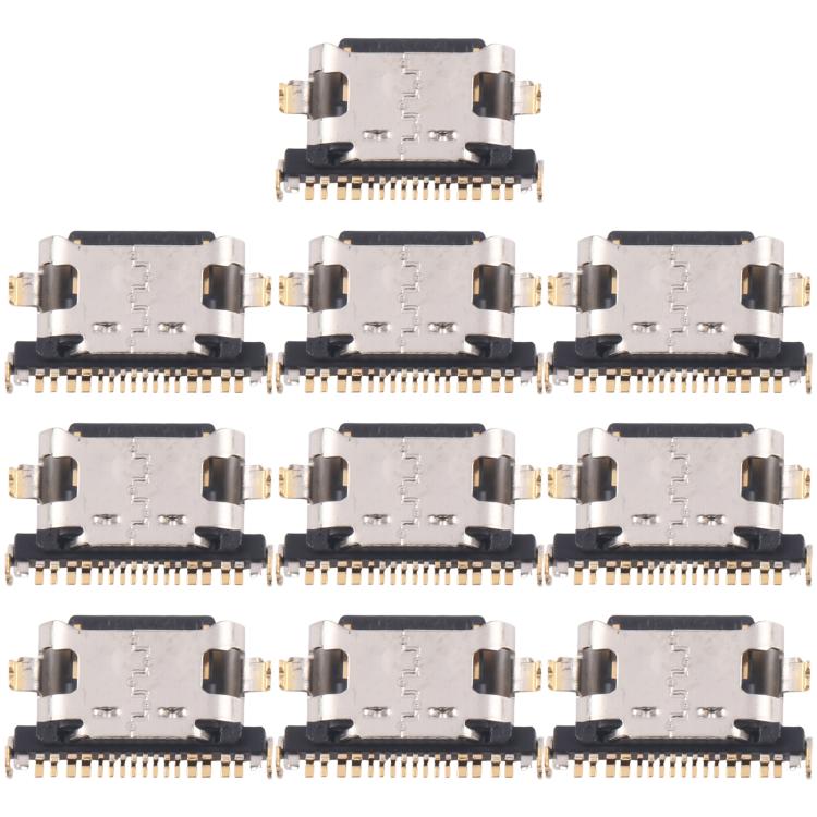 For vivo Y200 4G 10pcs Original Charging Port Connector - Single Tail Connector by PMc TechLife | Online Shopping South Africa | PMc TechLife | Buy Now Pay Later Mobicred