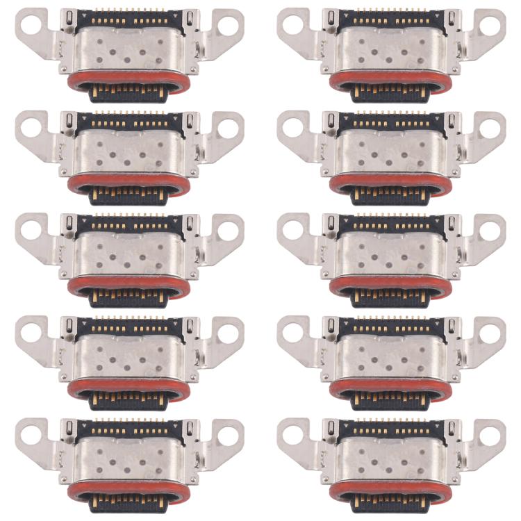 For Motorola Moto Edge 50 10pcs Original Charging Port Connector - Others by PMc TechLife | Online Shopping South Africa | PMc TechLife | Buy Now Pay Later Mobicred