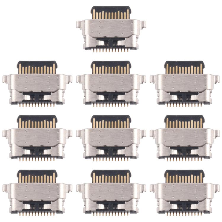 For Motorola Moto G72 10pcs Original Charging Port Connector - Others by PMc TechLife | Online Shopping South Africa | PMc TechLife | Buy Now Pay Later Mobicred
