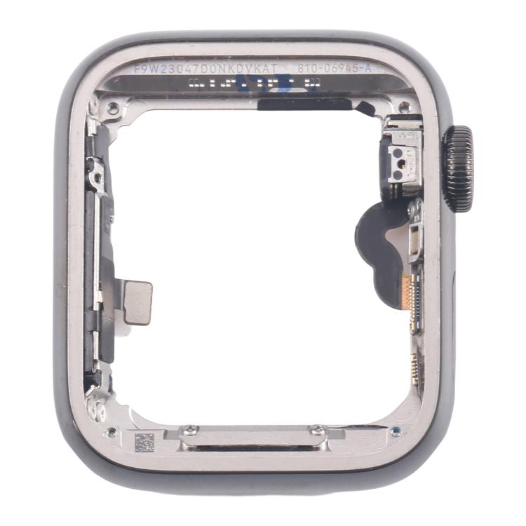 For Apple Watch Series 5 44mm LTE Graphite Steel Middle Frame Bezel Plate with Crown Spin Axis Flex Cable - Middle Frame by PMc TechLife | Online Shopping South Africa | PMc TechLife | Buy Now Pay Later Mobicred