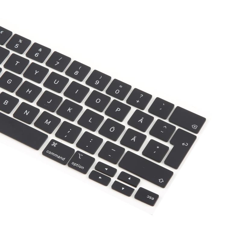 For MacBook A2251 A2289 A2238 A2338 10pcs UK Big Enter Version Keycaps, Language:Sweden - free shipping - PMc TechLife - Order now!