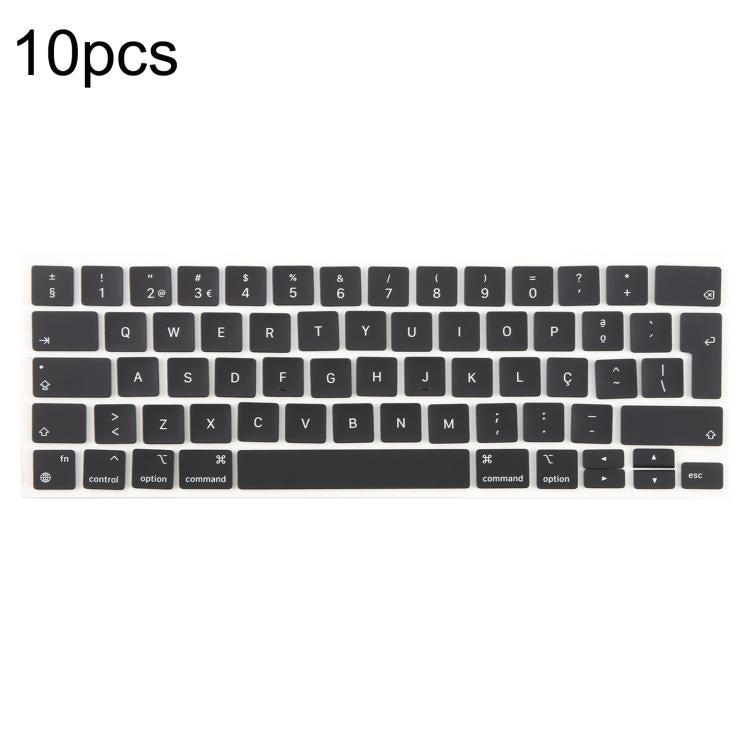 For MacBook A2251 A2289 A2238 A2338 10pcs UK Big Enter Version Keycaps, Language:Portugal - free shipping - PMc TechLife - Order now!