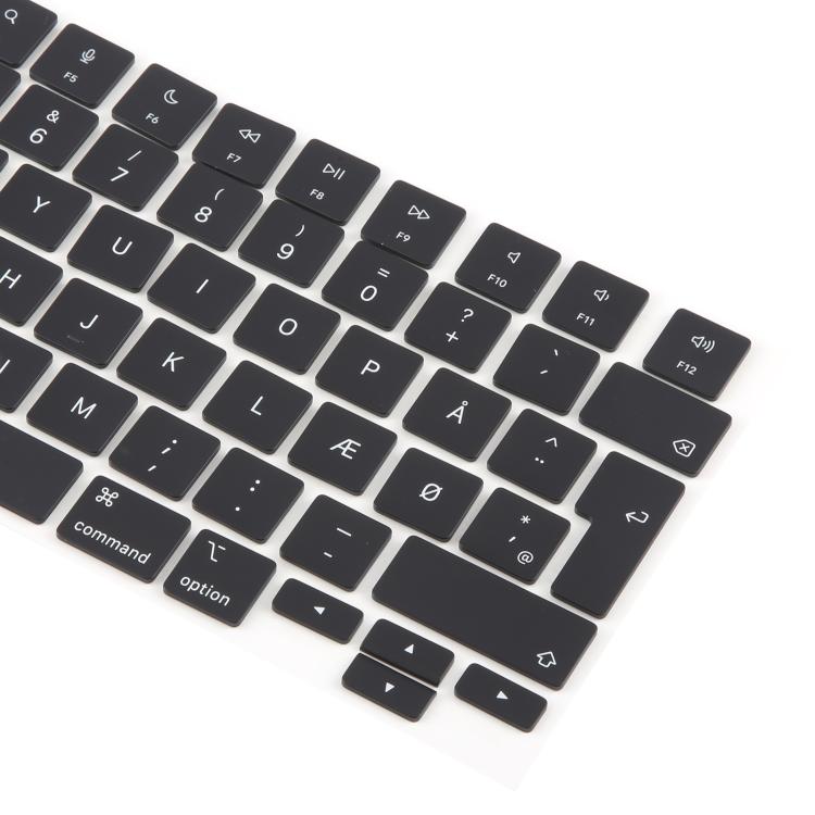 For MacBook A2681 A2941 A3113  A3114 10pcs UK Big Enter Version Keycaps, Language:Denmark - free shipping - PMc TechLife - Order now!