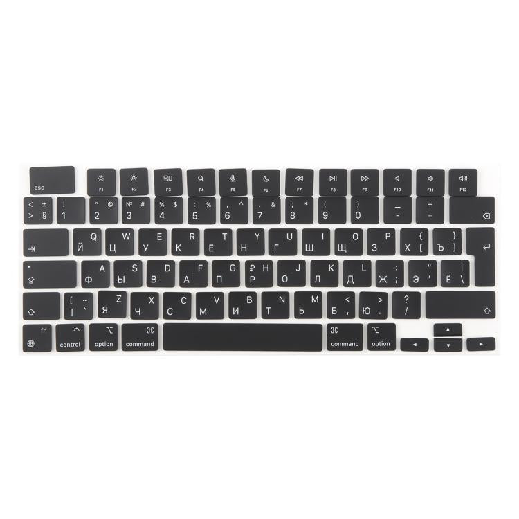 For MacBook A2442 A2485 A2779 A2780 A2991 A2992 A2918 UK Big Enter Version Keycaps, Language:Russian - free shipping - PMc TechLife - Order now!