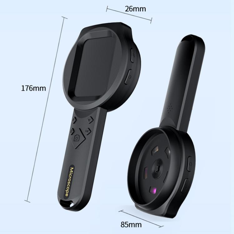 2.8 inch IPS Screen Industrial Handheld Digital Microscope(Black) - free shipping - PMc TechLife - Order now!