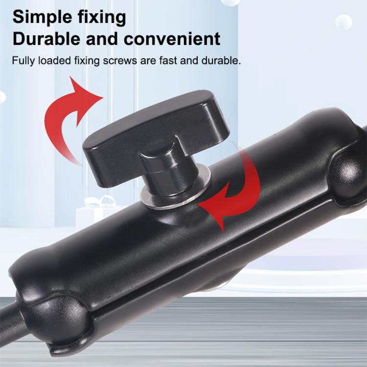 Universal Action Camera Bicycle Handlebar Clamp, Size:L 24cm(Black) - free shipping - PMC TechLife - Order now!