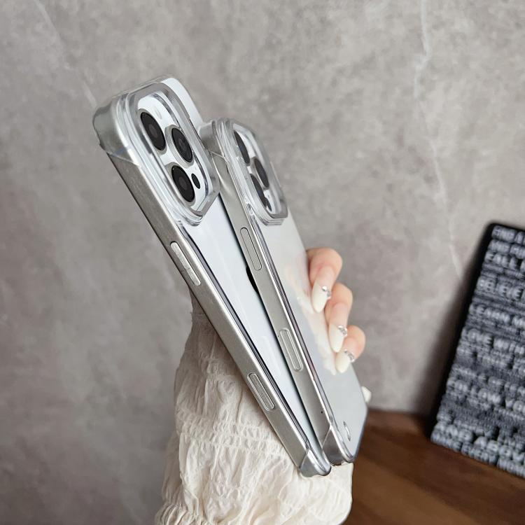 For iPhone 15 Pro Ultra-thin Transparent Frameless Lens Holder Phone Case - free shipping - PMC TechLife - Order now!