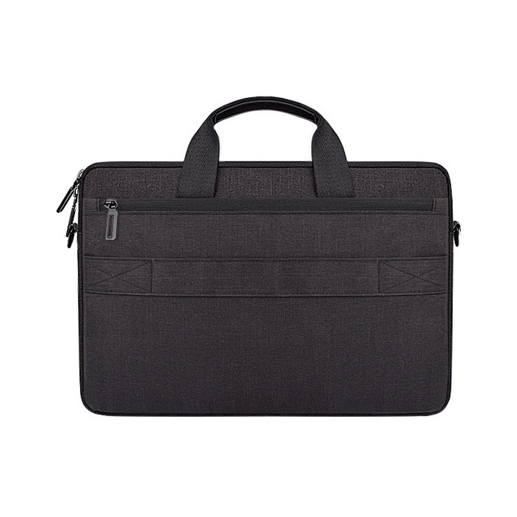 ST08 Handheld Briefcase Carrying Storage Bag with Shoulder Strap for 14.1 inch Laptop(Black) - 14.1 inch by PMC Jewellery | Online Shopping South Africa | PMC Jewellery | Buy Now Pay Later Mobicred