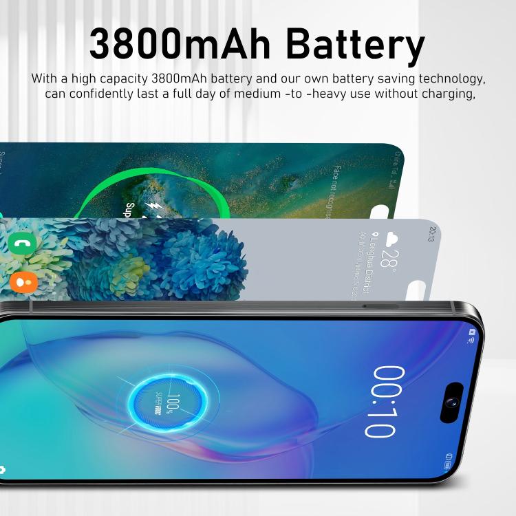 I16 Pro Max / VD1, 3GB+32GB, 6.8 inch Android 10 MTK6753 Octa Core, Network: 4G, Dual SIM, Plug:AU Plug(Pink) - free shipping - PMc TechLife - Order now!