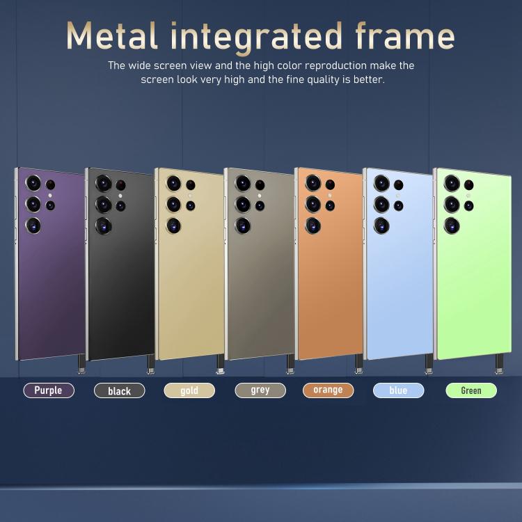S24 Ultra / S7, 4GB+128GB, 6.75 inch Android 10 MTK6750 Octa Core, Network: 4G, Dual SIM, Plug:EU Plug(Gold) - free shipping - PMc TechLife - Order now!