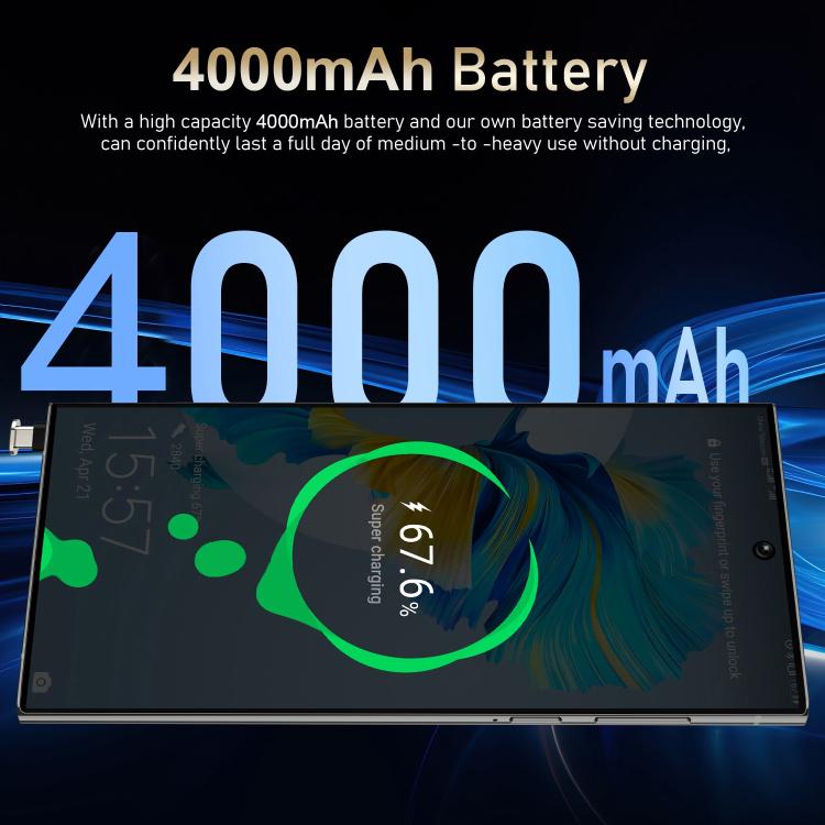 S24 Ultra / S7, 4GB+128GB, 6.75 inch Android 10 MTK6750 Octa Core, Network: 4G, Dual SIM, Plug:EU Plug(Green) - free shipping - PMc TechLife - Order now!