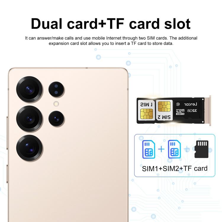 S25 Ultra / S11, 4GB+64GB, 6.75 inch Android 12 MTK6762 Octa Core, Network: 4G, Dual SIM, Plug:AU Plug(Green) - free shipping - PMc TechLife - Order now!
