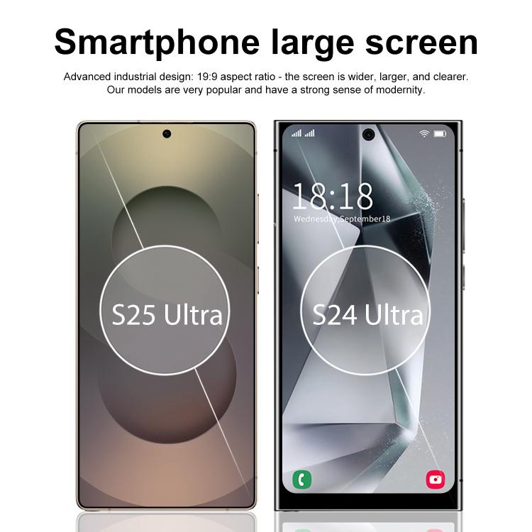 S25 Ultra / S11, 4GB+64GB, 6.75 inch Android 12 MTK6762 Octa Core, Network: 4G, Dual SIM, Plug:US Plug(Pink) - free shipping - PMc TechLife - Order now!