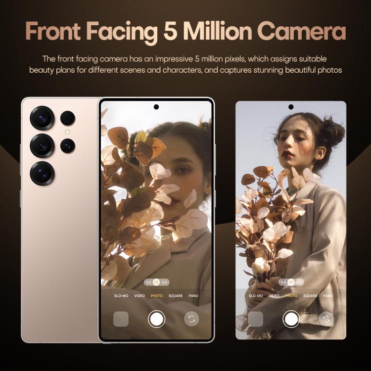 S25 Ultra / B9, 2GB+16GB, 6.75 inch Android 8.1 MTK6739 Quad Core, Network: 4G, Dual SIM, Plug:AU Plug(Titanium Silver Blue) - free shipping - PMc TechLife - Order now!