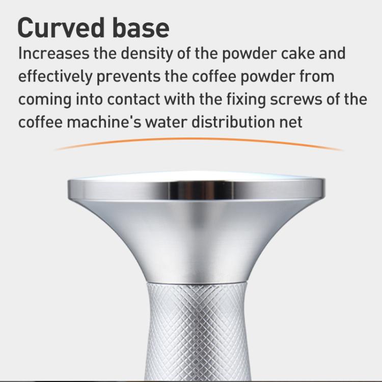 58.3mm Mesh Texture with Needle Coffee Powder Pressing Hammer Stainless Steel Cloth Powder(Silver) - free shipping - PMC TechLife - Order now!
