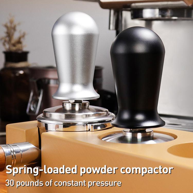 Stainless Steel Coffee Powder Hammer Pressure Powder Tampon, Size:58mm Silver - free shipping - PMC TechLife - Order now!