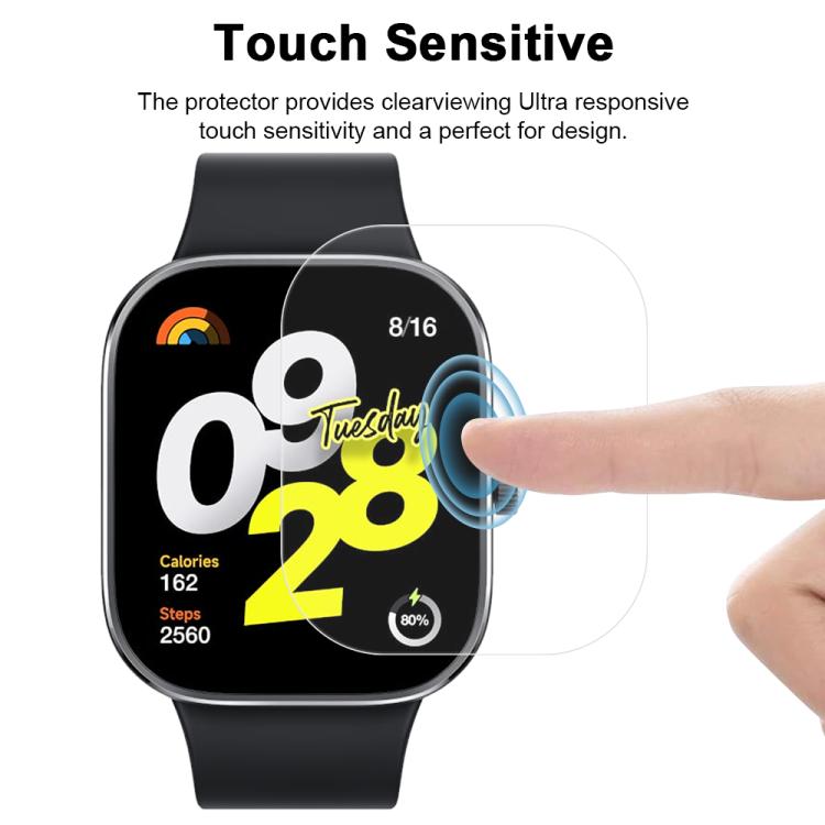 For Xiaomi Redmi Watch 4 5pcs xDfind Soft Hydrogel Film Full Cover Front Protector - free shipping - PMc TechLife - Order now!