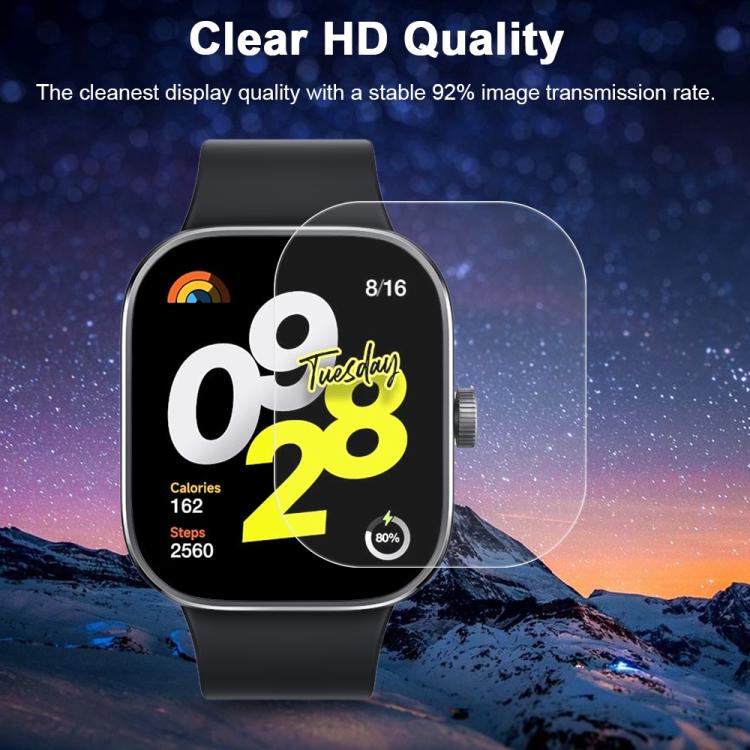 For Xiaomi Redmi Watch 4 5pcs xDfind Soft Hydrogel Film Full Cover Front Protector - free shipping - PMc TechLife - Order now!