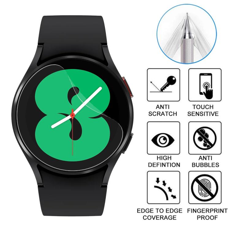 For Samsung Galaxy Watch4 40mm 5pcs xDfind Soft Hydrogel Film Full Cover Front Protector - free shipping - PMc TechLife - Order now!