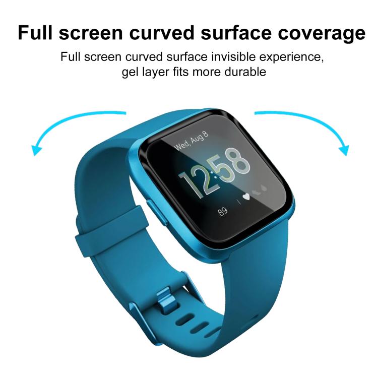 For Fitbit Versa 2pcs xDfind Curved 3D Composite Material Soft Film Screen Protector - free shipping - PMc TechLife - Order now!