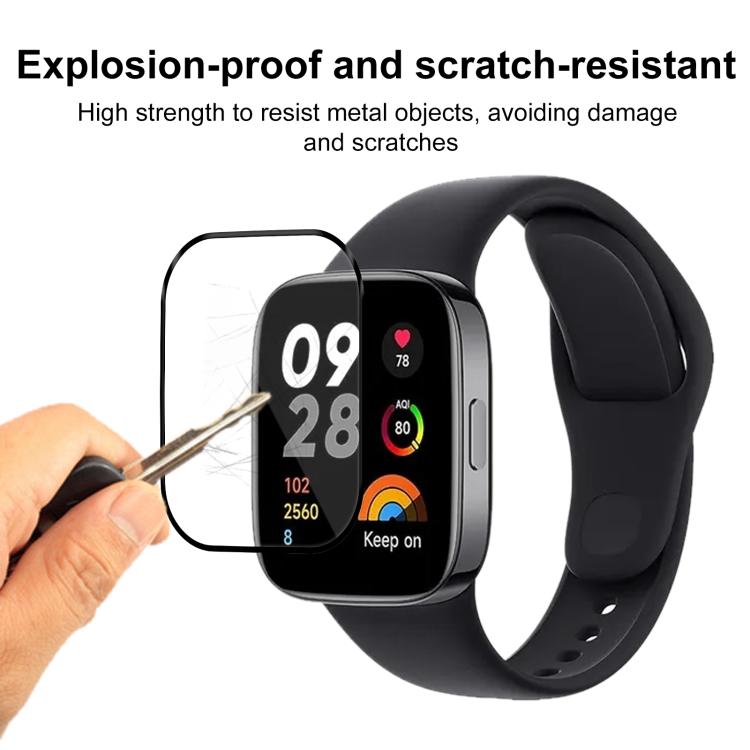 For Xiaomi Redmi Watch 3 Lite 2pcs xDfind Curved 3D Composite Material Soft Film Screen Protector - free shipping - PMc TechLife - Order now!