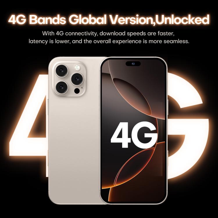 I16 Pro Max / PDQ6, 4GB+64GB, 6.58 inch Android 10 MTK6739 Quad Core, Network: 4G, Dual SIM, Plug:UK Plug(Black) - free shipping - PMc TechLife - Order now!