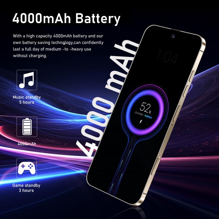 I16 Pro Max / RAi3, 3GB+64GB, 6.56 inch Android 10 MTK6739 Quad Core, Network: 4G, Dual SIM, Plug:EU Plug(Black) - free shipping - PMc TechLife - Order now!
