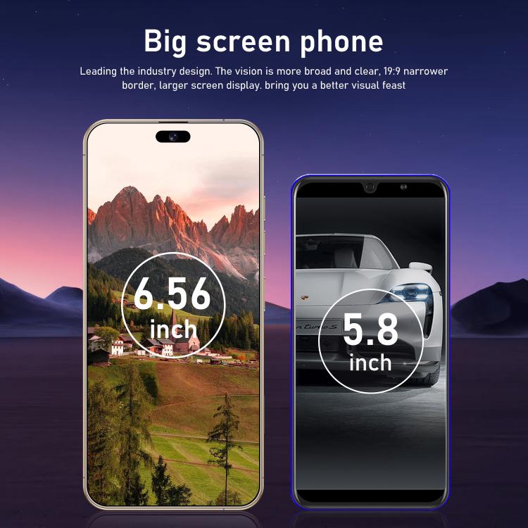 I16 Pro Max / RAi3, 3GB+64GB, 6.56 inch Android 10 MTK6739 Quad Core, Network: 4G, Dual SIM, Plug:AU Plug(White) - free shipping - PMc TechLife - Order now!