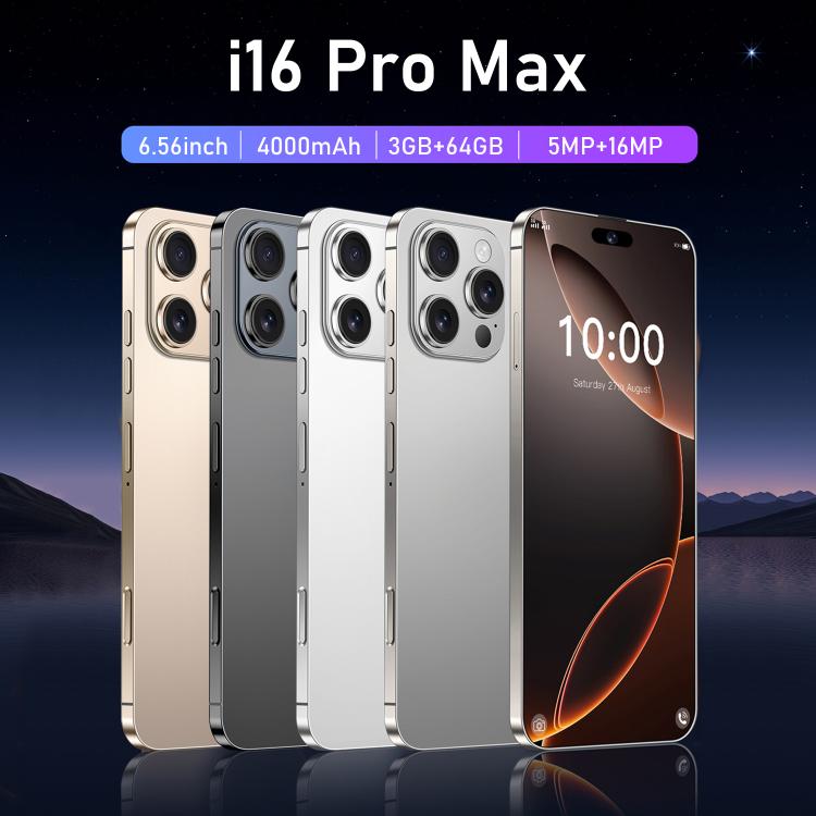 I16 Pro Max / RAi3, 3GB+64GB, 6.56 inch Android 10 MTK6739 Quad Core, Network: 4G, Dual SIM, Plug:UK Plug(White) - free shipping - PMc TechLife - Order now!