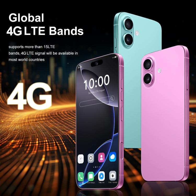 I16 Plus / RAi5, 3GB+64GB, 6.56 inch Android 10 MTK6739 Quad Core, Network: 4G, Dual SIM, Plug:EU Plug(Blue) - free shipping - PMc TechLife - Order now!