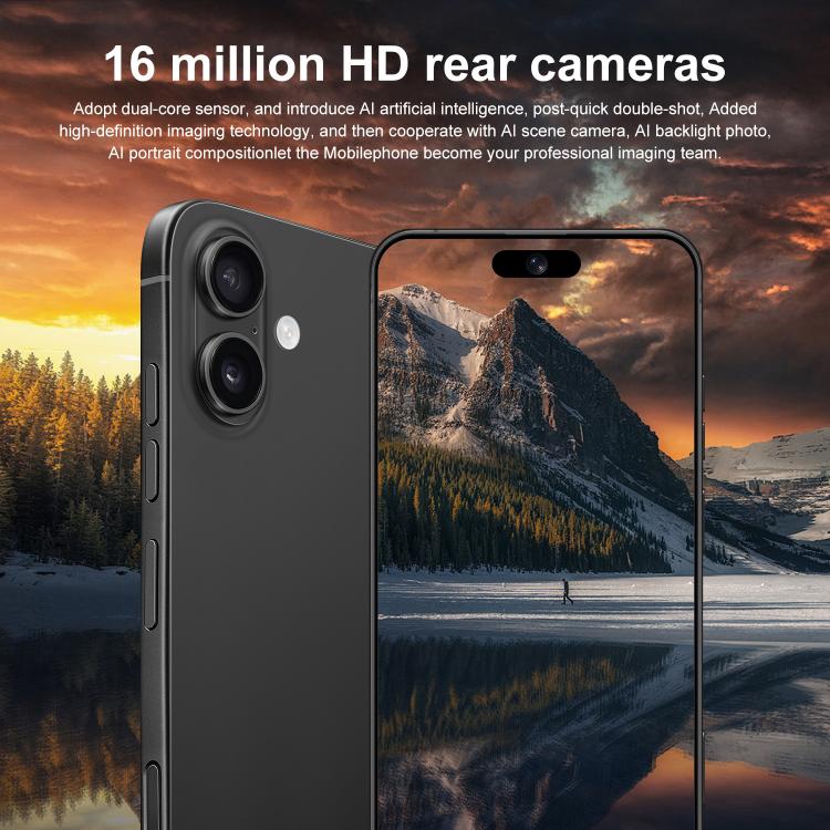 I16 Plus / RAi5, 3GB+64GB, 6.56 inch Android 10 MTK6739 Quad Core, Network: 4G, Dual SIM, Plug:EU Plug(Pink) - free shipping - PMc TechLife - Order now!