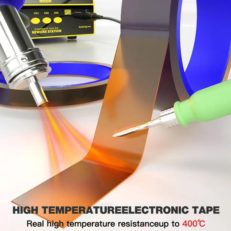 Mechanic 400 Degrees Celsius High-temperature Resistant PCB Battery Repair Tape, Size:10mm x 35m - free shipping - PMC TechLife - Order now!