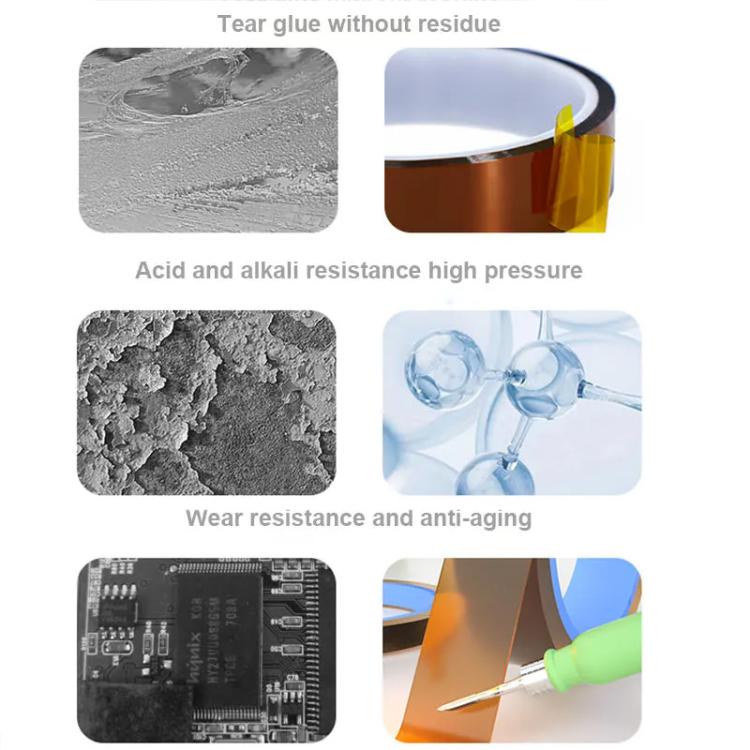 Mechanic 400 Degrees Celsius High-temperature Resistant PCB Battery Repair Tape, Size:5mm x 35m - free shipping - PMC TechLife - Order now!